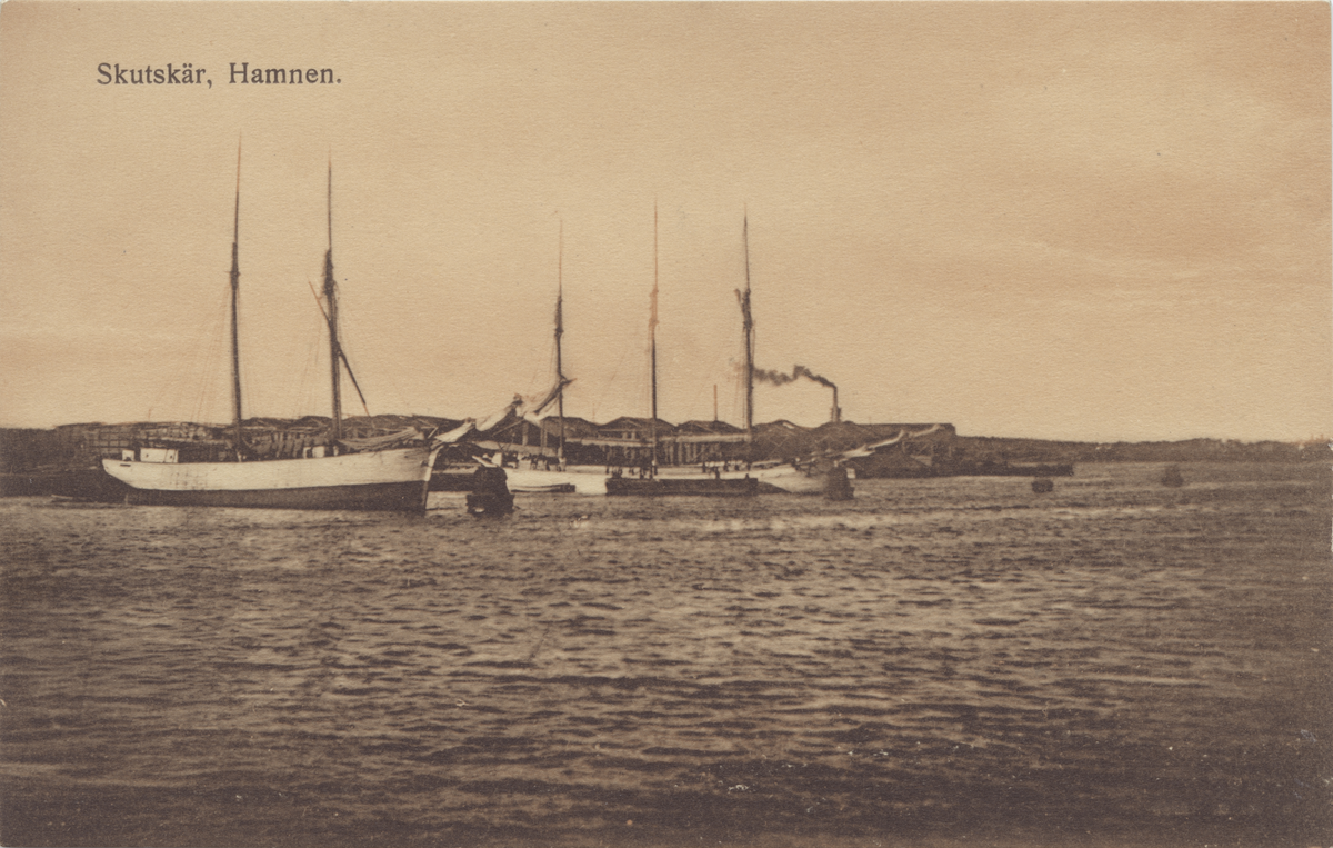 Neutralitetsskydd i Skutskär, 1916.
