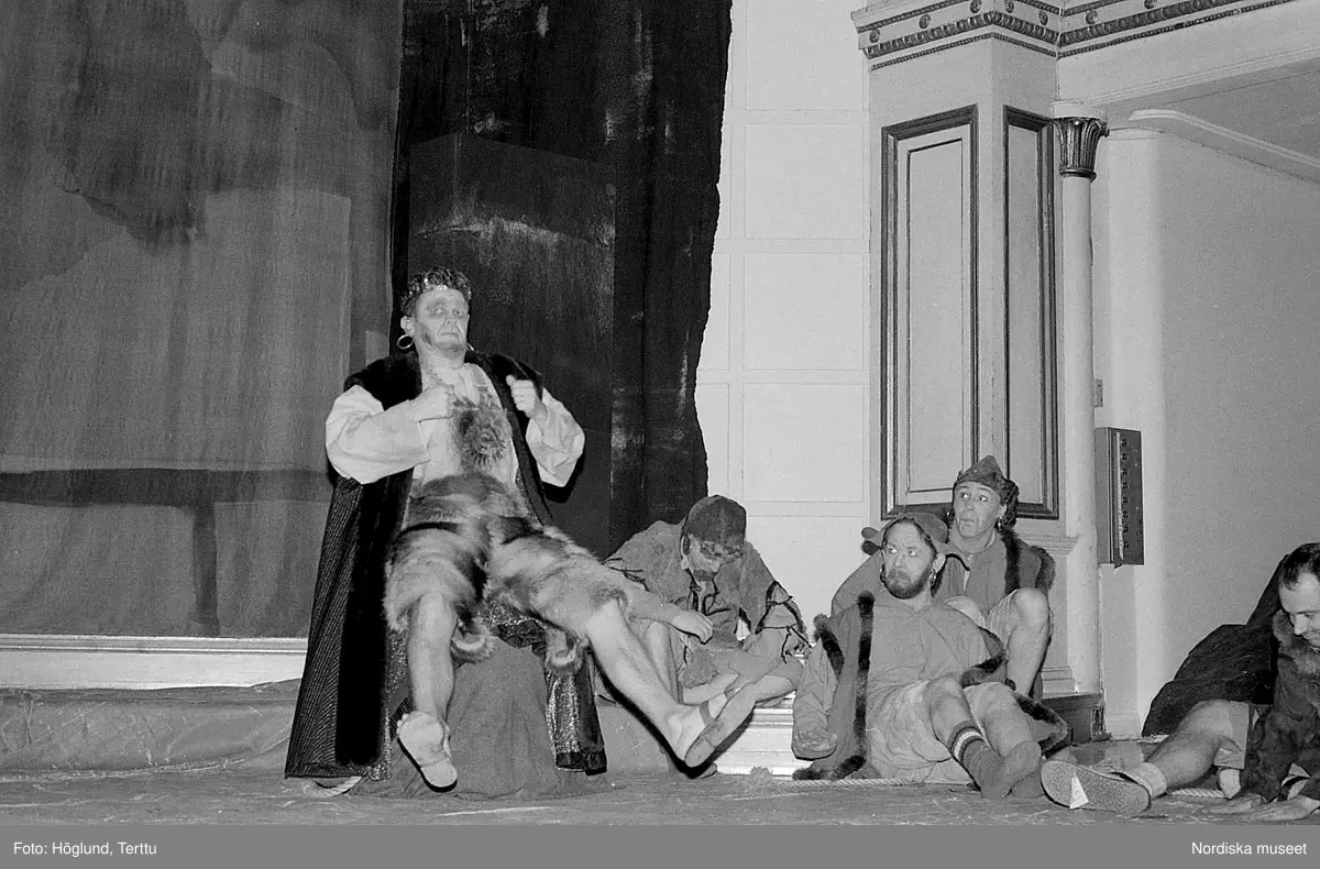 Modeparad i museet1989.