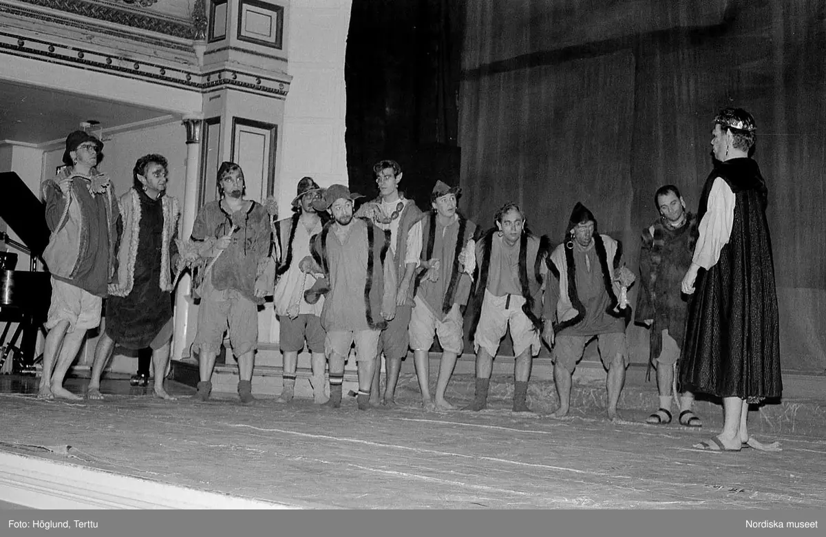 Modeparad i museet1989.