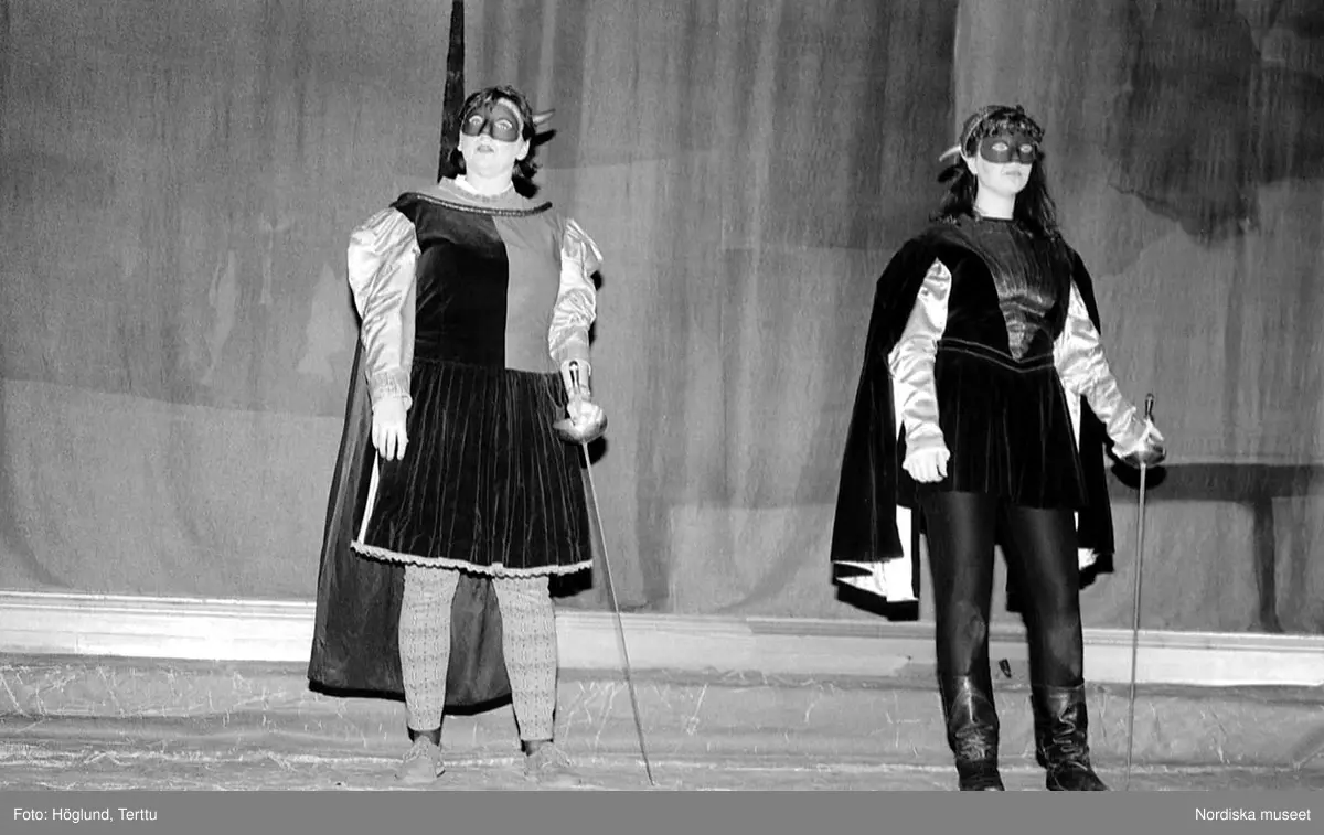 Modeparad i museet1989.