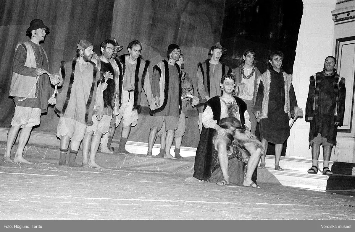 Modeparad i museet1989.