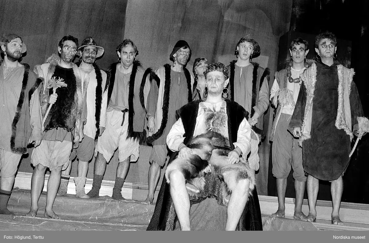 Modeparad i museet1989.