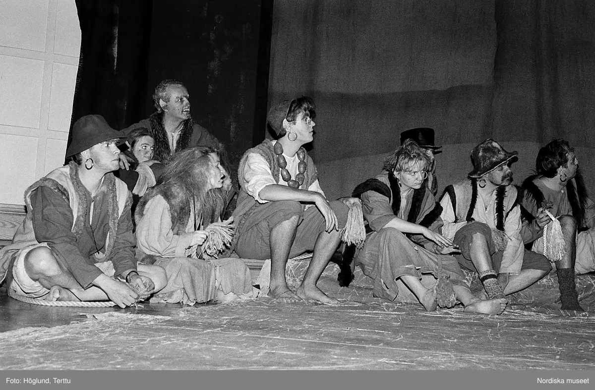 Modeparad i museet1989.