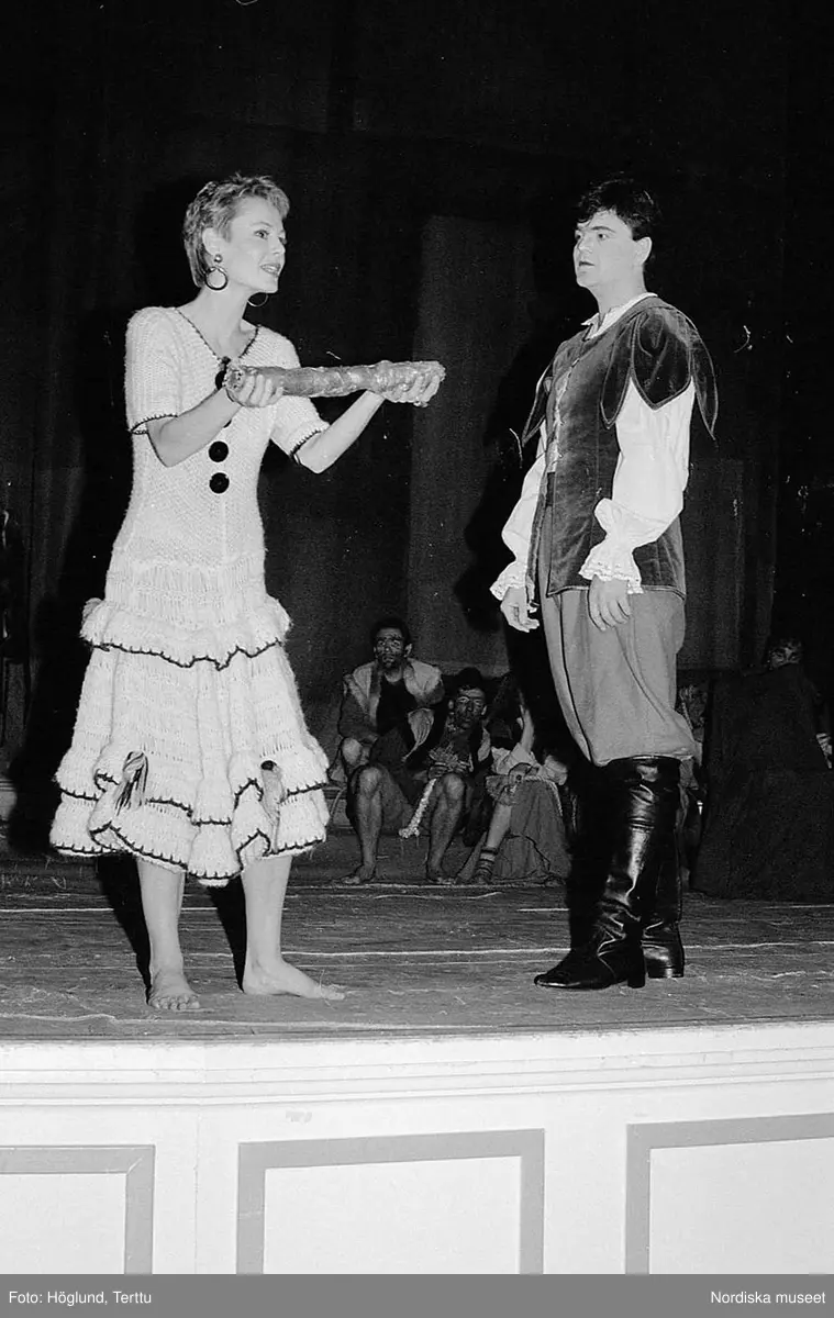 Modeparad i museet1989.