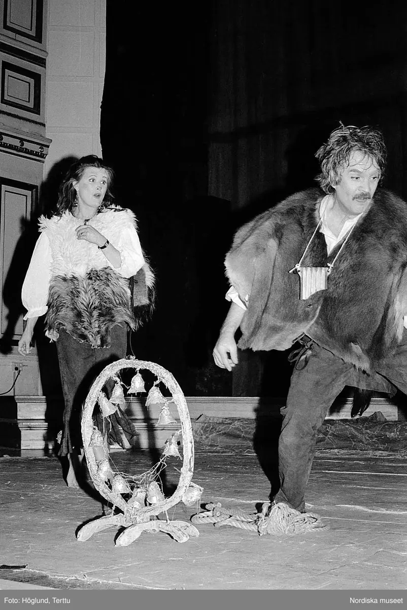 Modeparad i museet1989.