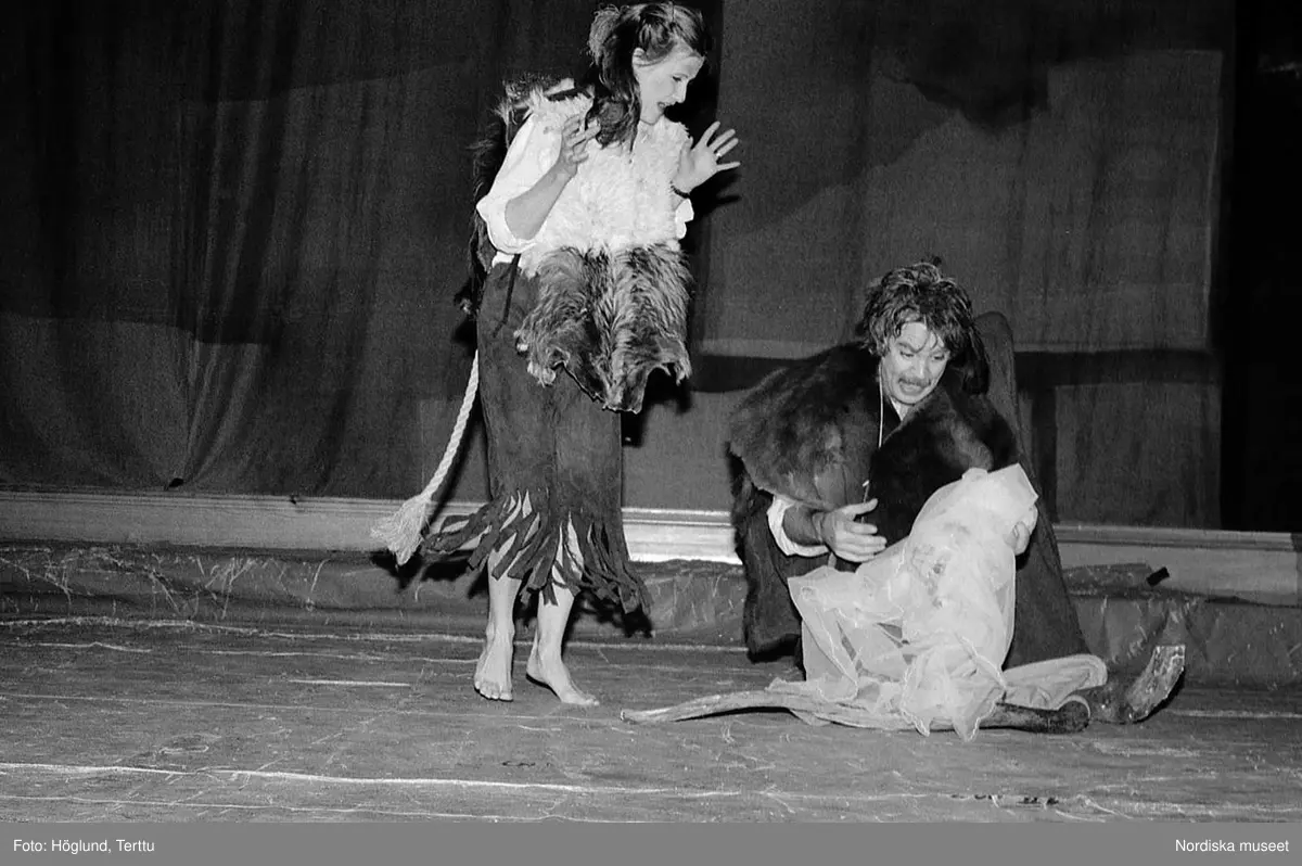 Modeparad i museet1989.