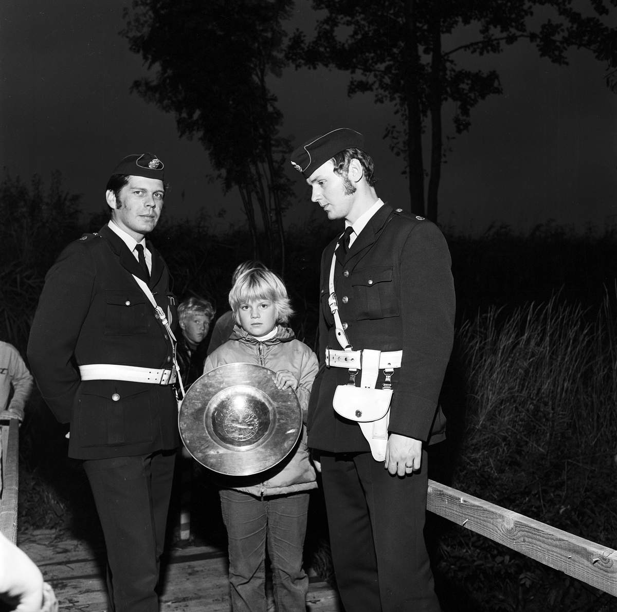 Dopfunt stulen från Nathanaelskyrkan, Tierp, Uppland 1970