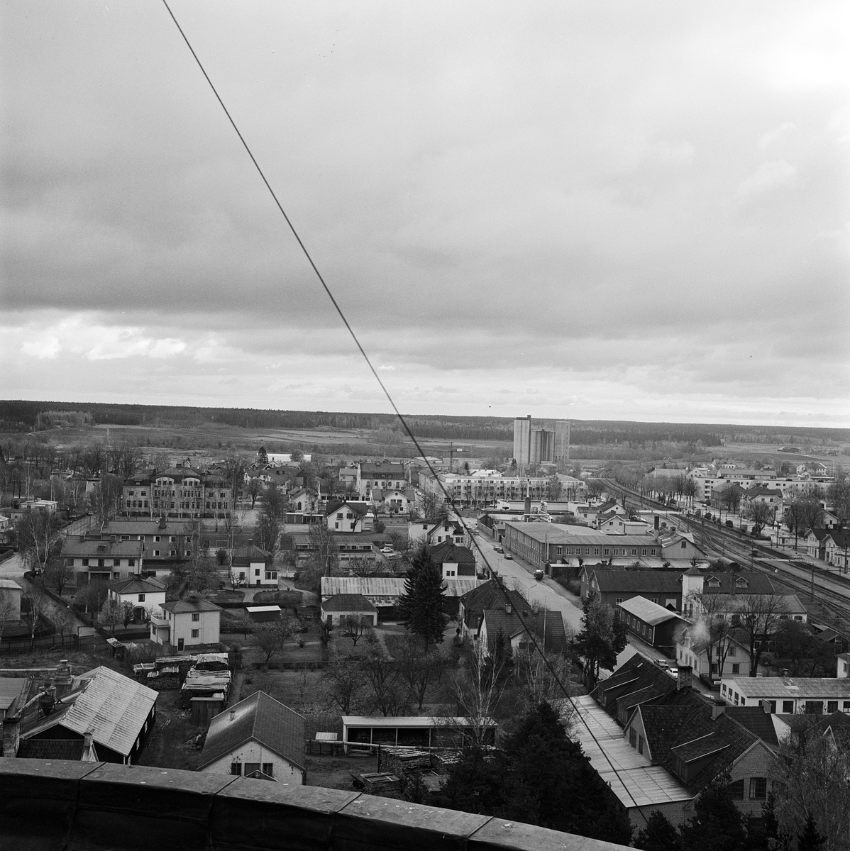 Aspenskolan i Tierp, Uppland 1970