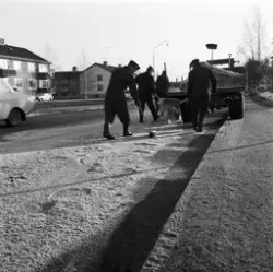 Oljehot i Tierp, Uppland 1970