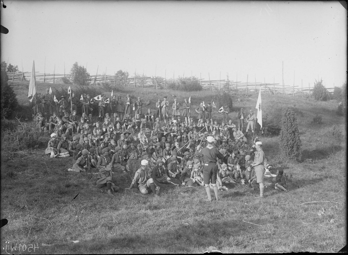 NTO:s scoutläger i Västerås 1929
