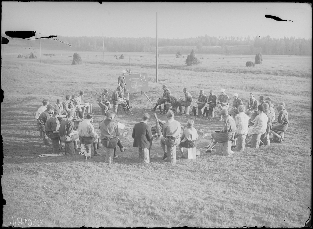NTO:s scoutläger i Västerås 1929