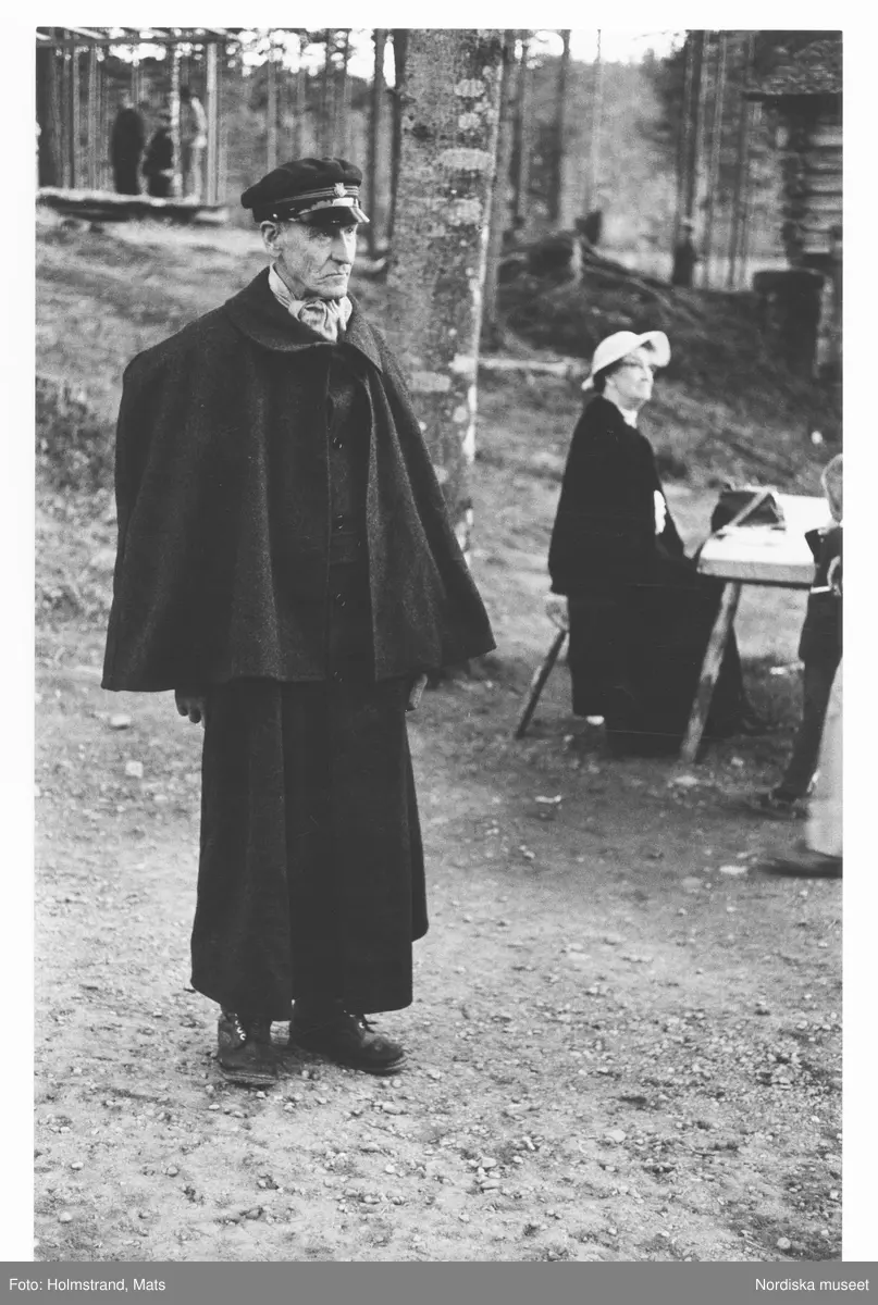 Brunskog. "Gammelvala", årets största evenemang i Brunskogs Hembygdsgård 1967