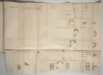 Avbildning av eldrör ur en inventering av artilleribestyckningen vid fästningarna i Ingermanland: Narva, Iwanogorod, Nyen, Nöteborg och Kexholm. Sammanställd 16701671.