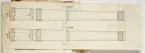 Avbildning av eldrör från fästningen i Narva, ur en volym som dokumenterar artilleritroféer i fästningarna i Ingermanland och Kexholm, daterad 1691.
