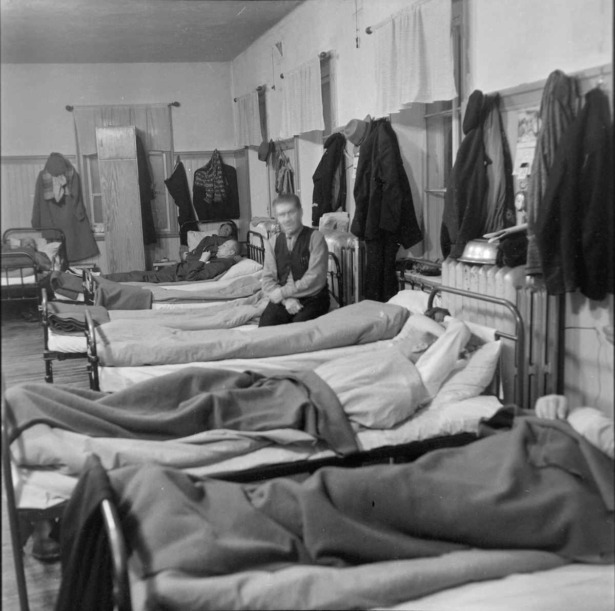 Div. foto i forbindelse med husløse