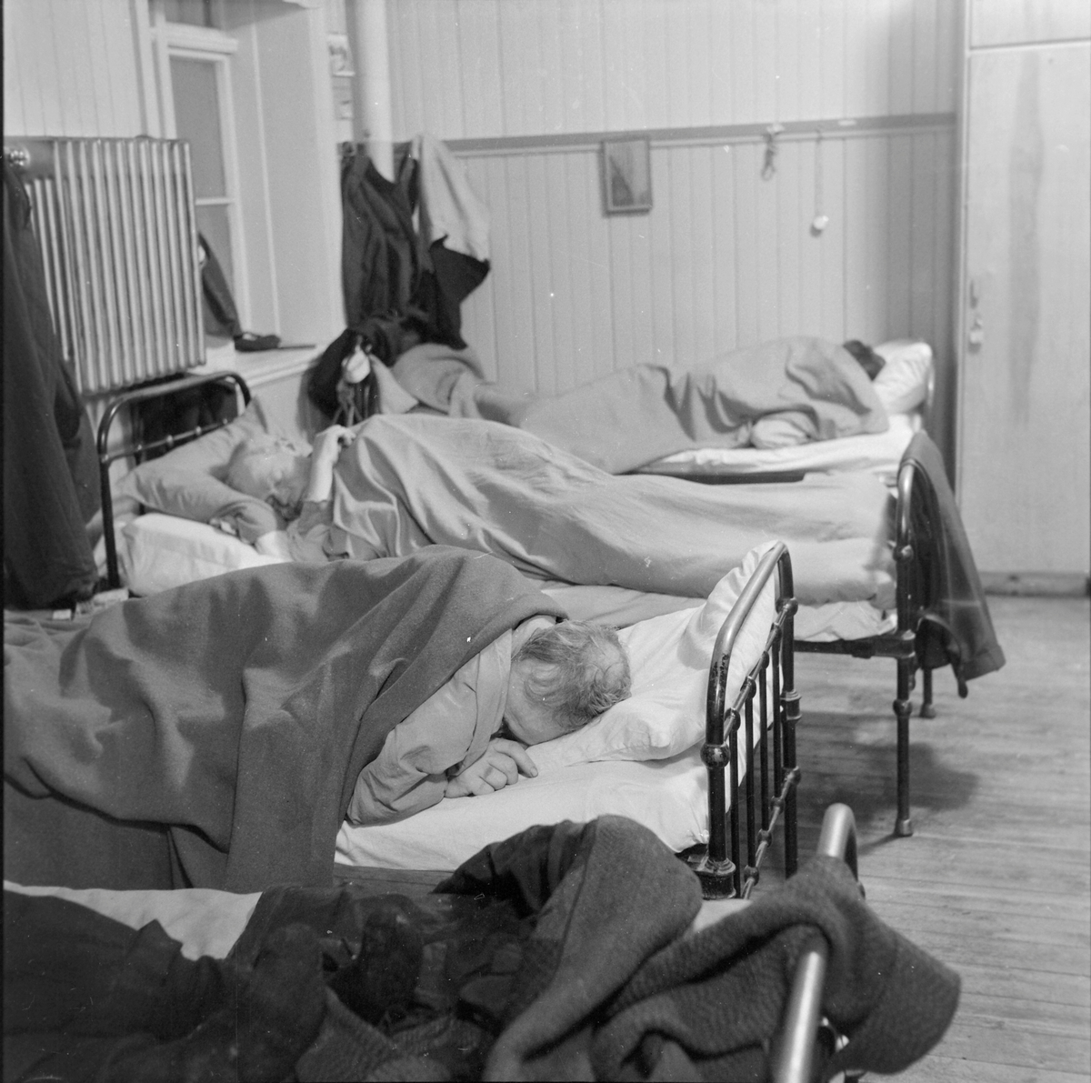 Div. foto i forbindelse med husløse