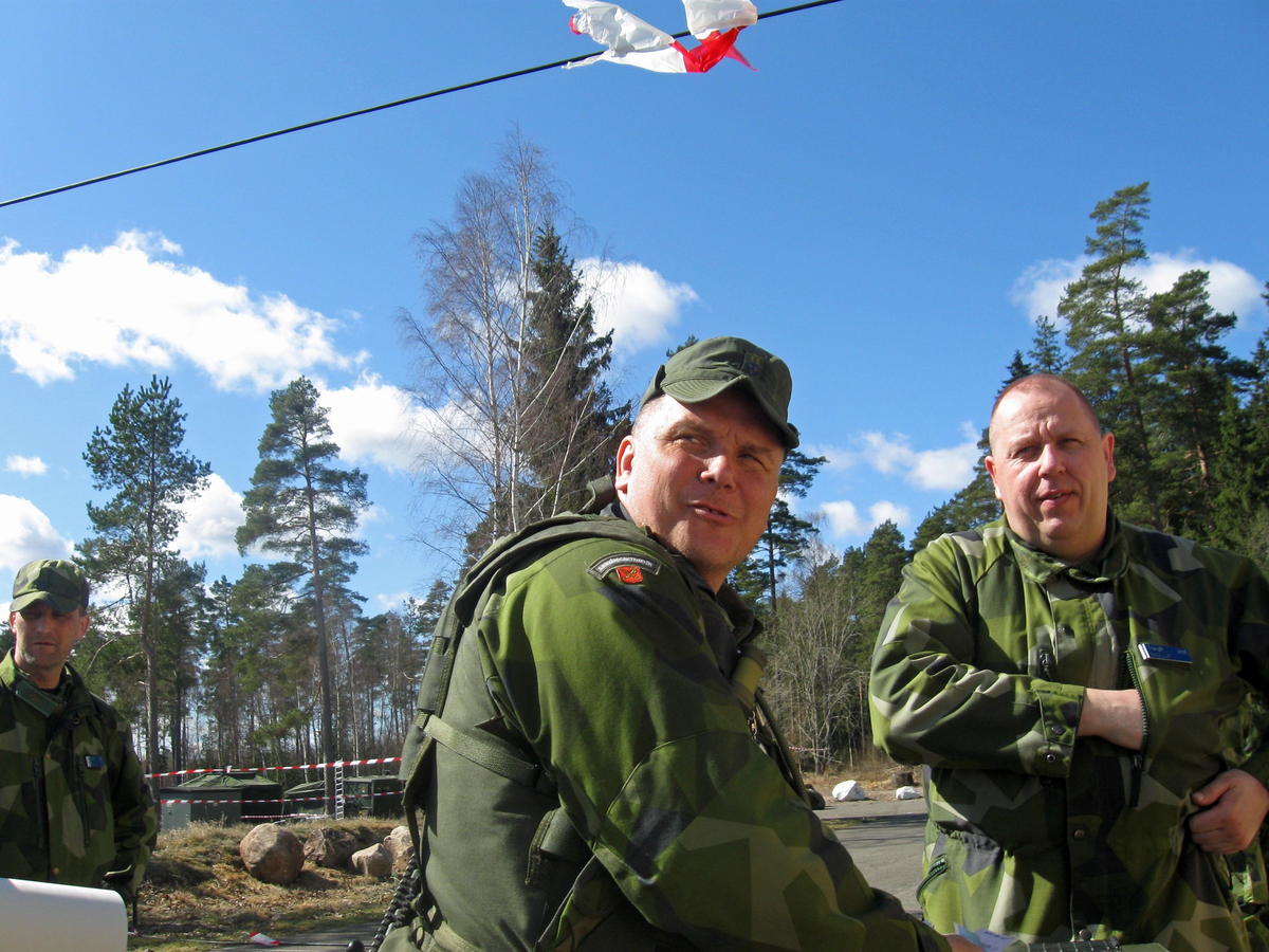 Sjukvårdsinstruktör vid Trängregementet 2010