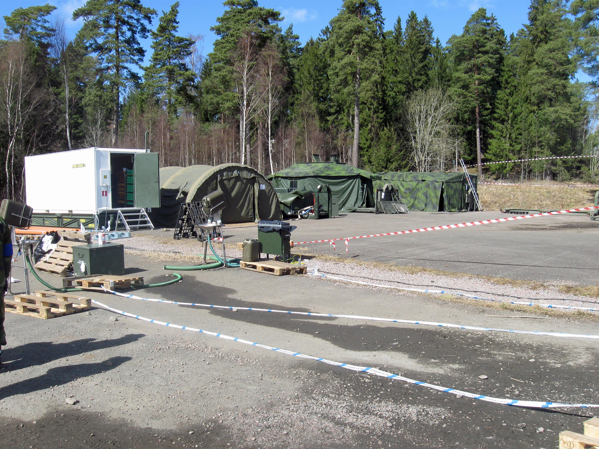 Förbandsövning vid Trängregementet 2010.