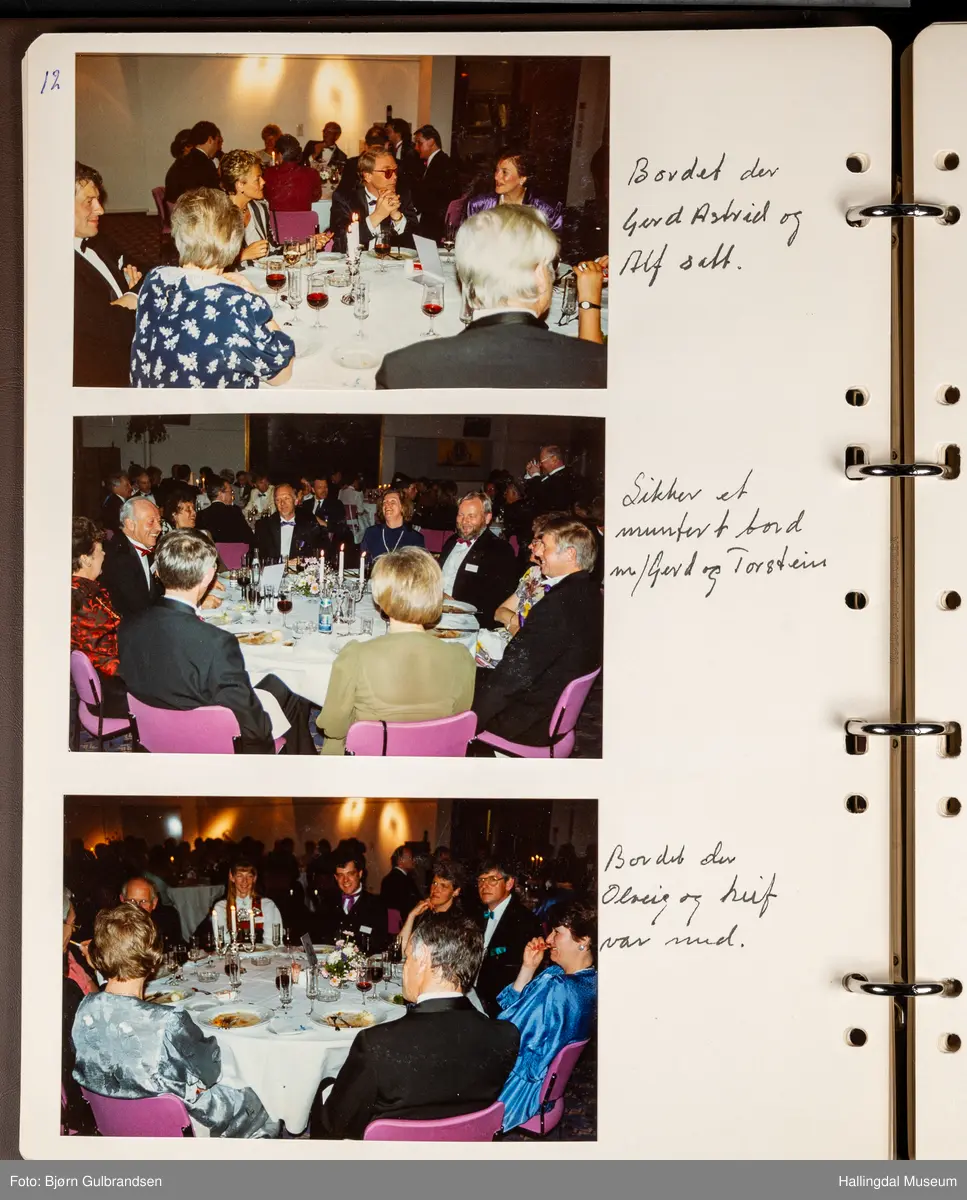 Et brunt album med 80 sider med tekst og bilder. Laget av Lions Club Nesbyen.   