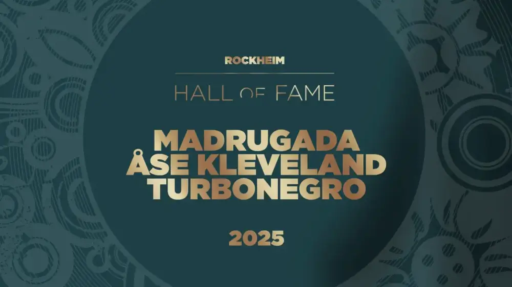 Rockheim Hall of Fame 2025 innlemmede