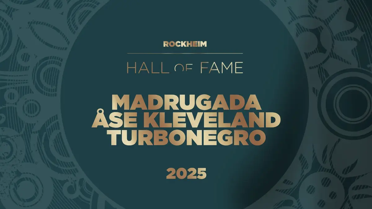 Rockheim Hall of Fame 2025 innlemmede