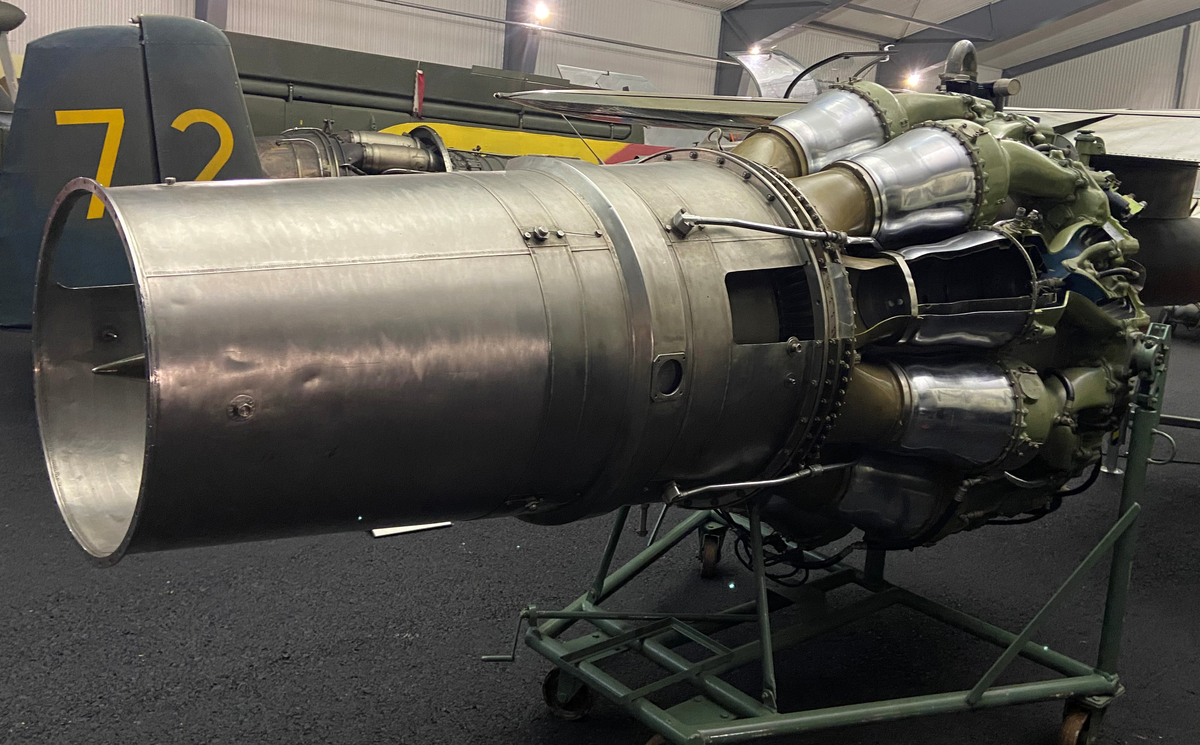 Flygmotor, De Havilland, RM 2. till flygplan J 29A, J 29B, J 29E, S 29C