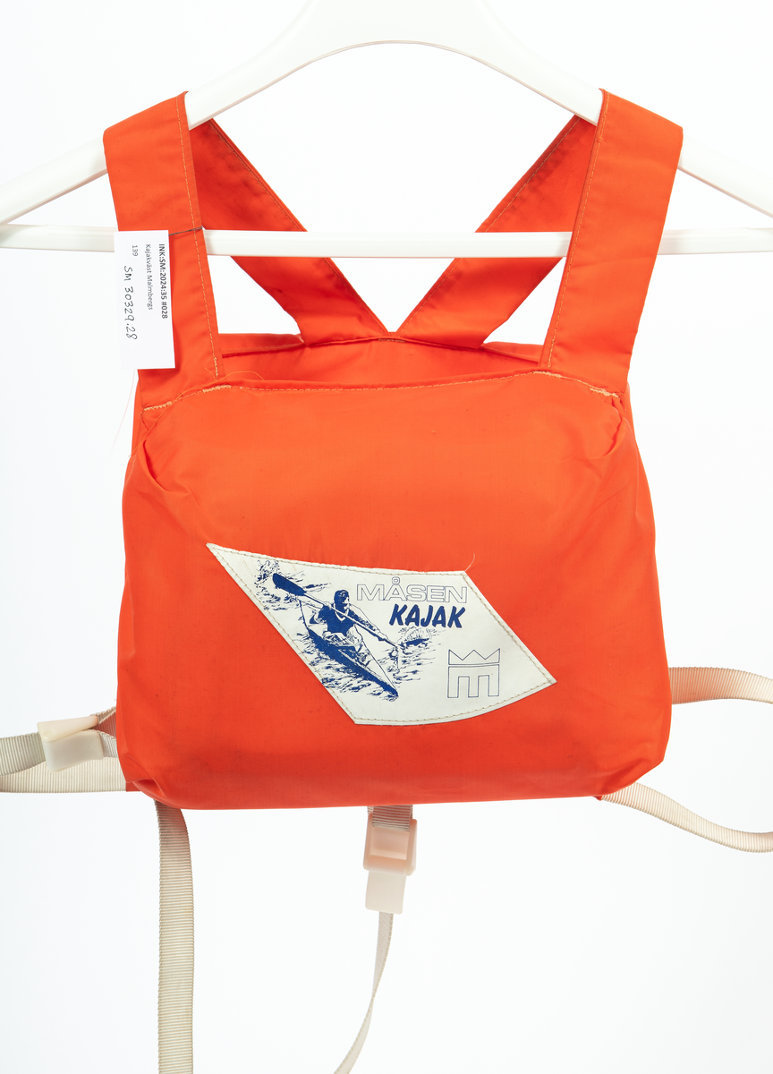 Kajakväst av märket Malmbergs.