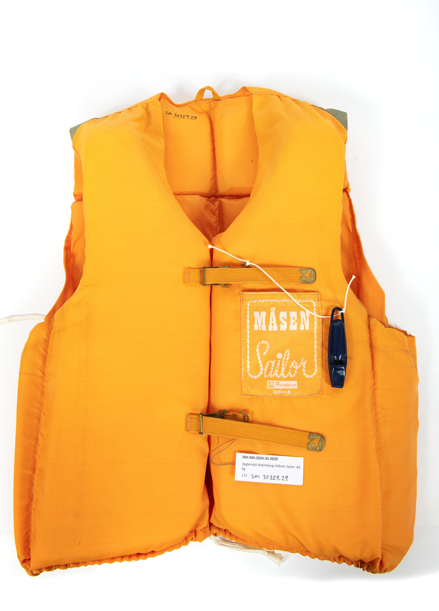 Kajakväst av märket Måsen Sailor. Storlek -60 kg.