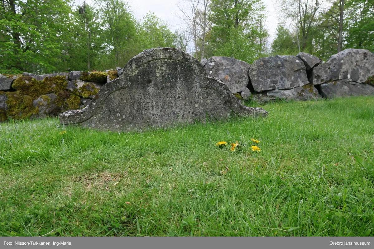 Axberg kyrkogård Inventering av kulturhistoriskt värdefulla gravvårdar 2015, Kvarter M.