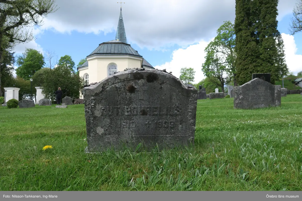 Axberg kyrkogård Inventering av kulturhistoriskt värdefulla gravvårdar 2015, Kvarter O.