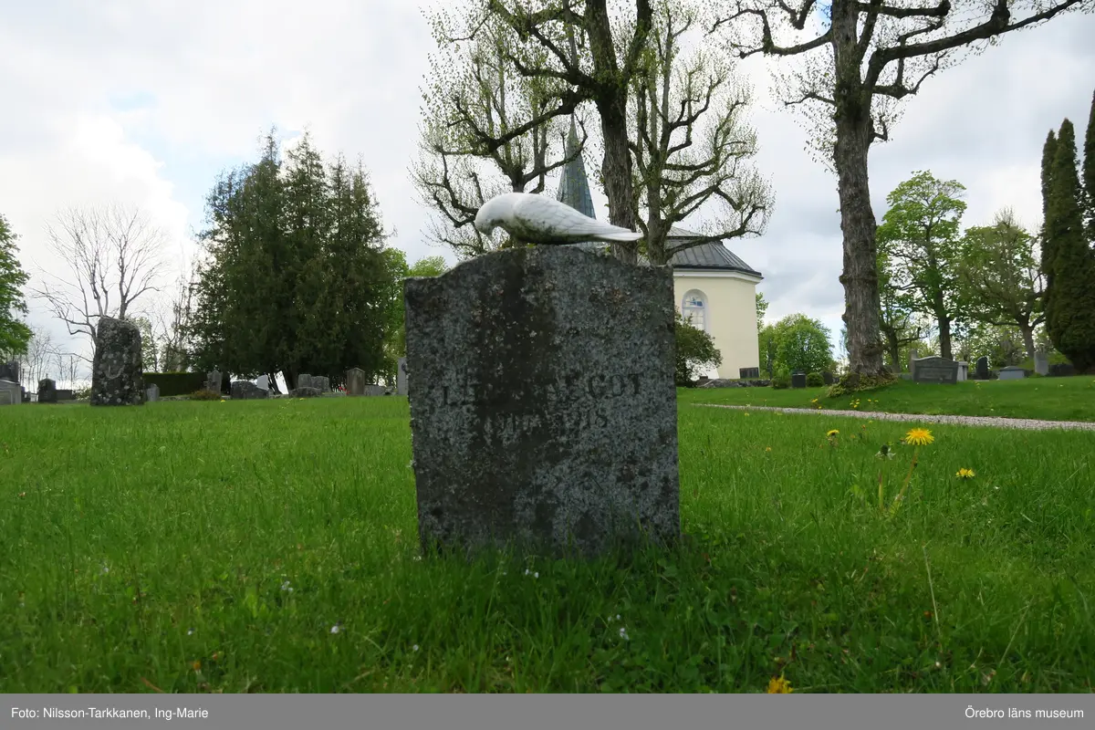 Axberg kyrkogård Inventering av kulturhistoriskt värdefulla gravvårdar 2015, Kvarter N.