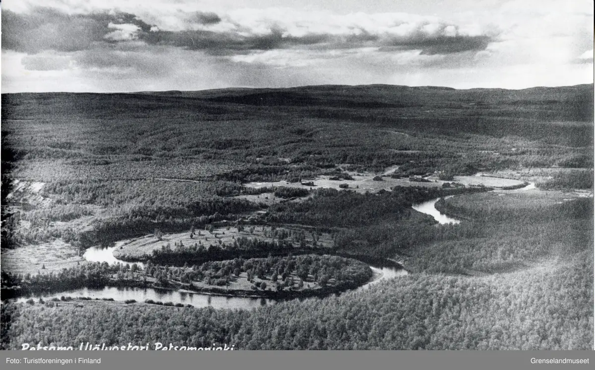 Øvre kloster til den østordokse menigheten i finsk Petsamo som lå ved Petsamoelva (Petsamonjoki) som bukter seg igjennom en skofull dal.
