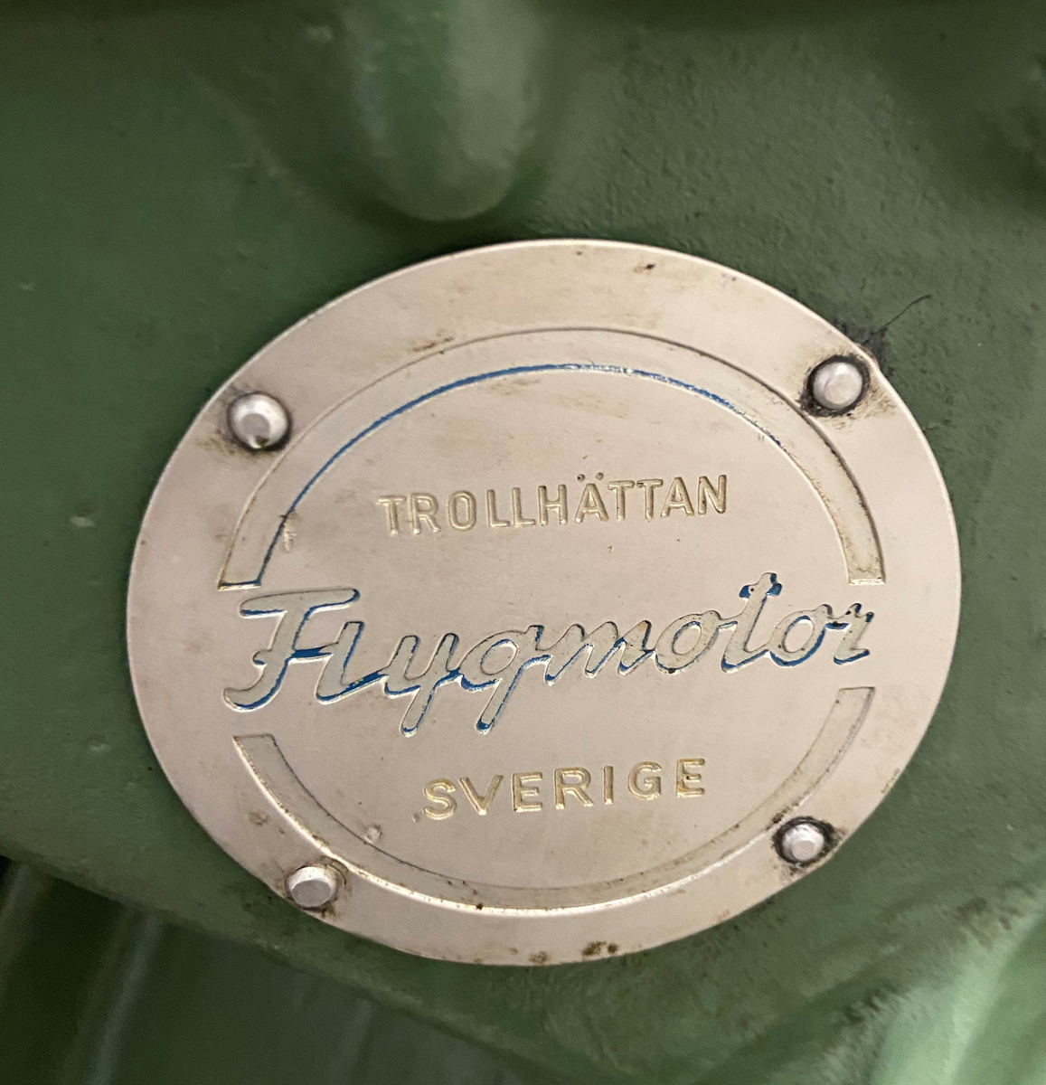 Flygmotor De Havilland Ghost RM 2B, med efterbrännkammare. För flygplan J 29F.