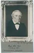 Porträtt på tullinspektör Henrik Wilhem Pagels född år 1782 och död år 1856.