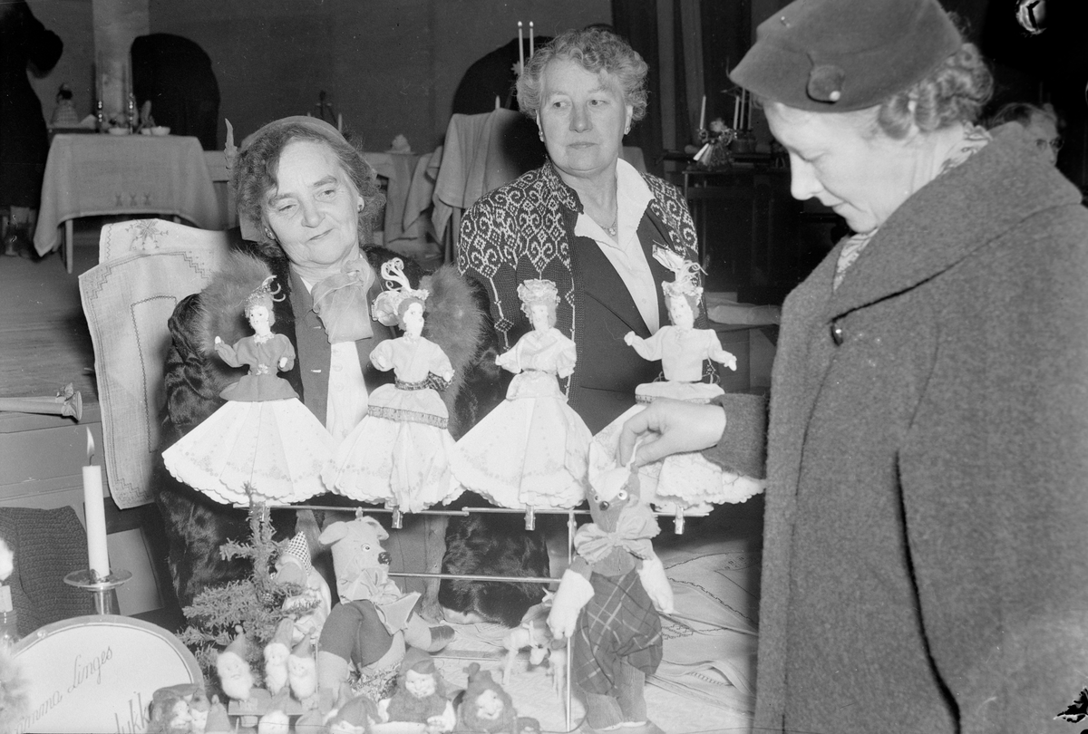 Julemessen i Arbeiderforeningen 1954