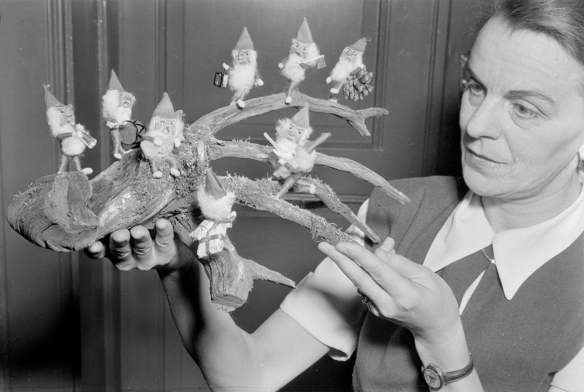 Julemessen i Arbeiderforeningen 1954