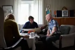 Intervju med Arvid Petterson i Brennelv.