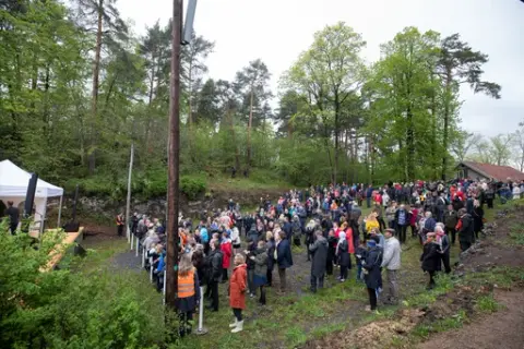Åpning av Gjenreisningshus på Norsk Folkemuseum 10. mai 2019.