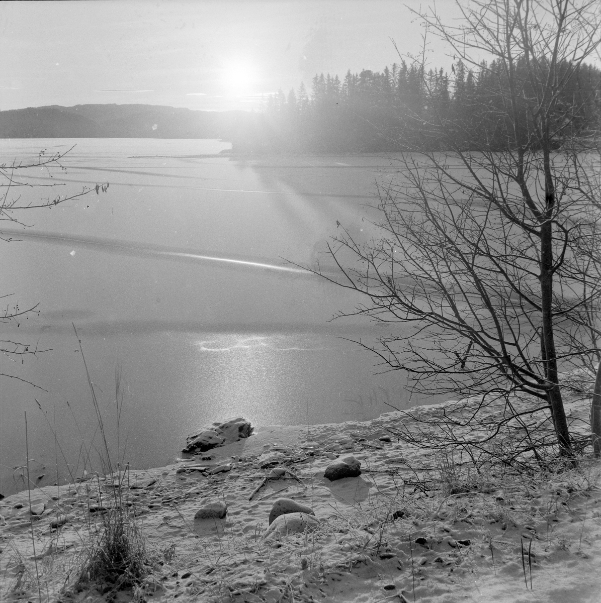Fra Flaten gård ved Jonsvatnet