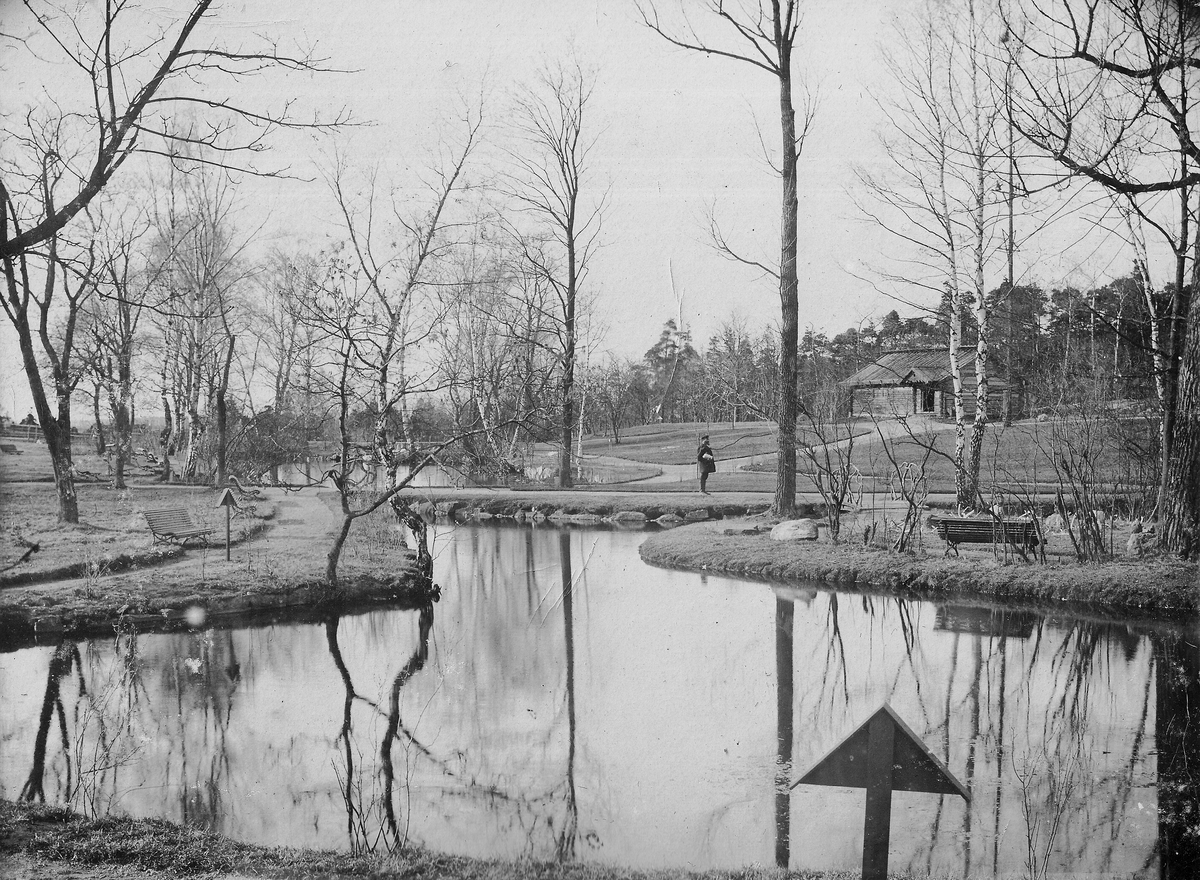 Offerholmen på Skansen i Stockholm. Sent 1800-tal.