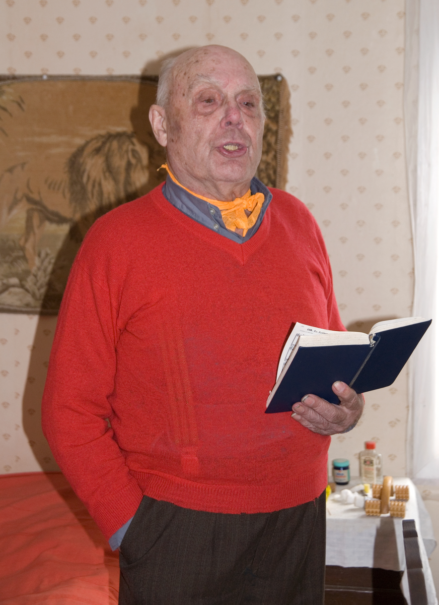 Walter Erkas från Estland, Ormön, Uppland 2009