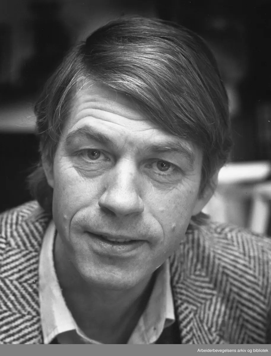 Hans Fredrik Dahl, desember 1989.