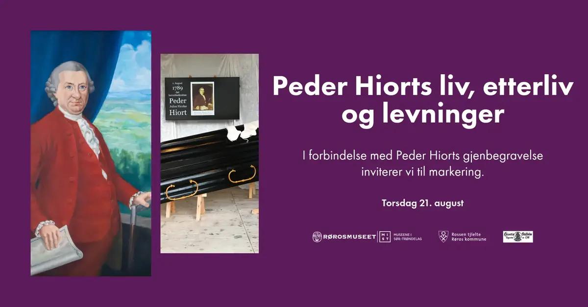 Markering for Peder Hiorts gjenbegravelse - Rørosmuseet