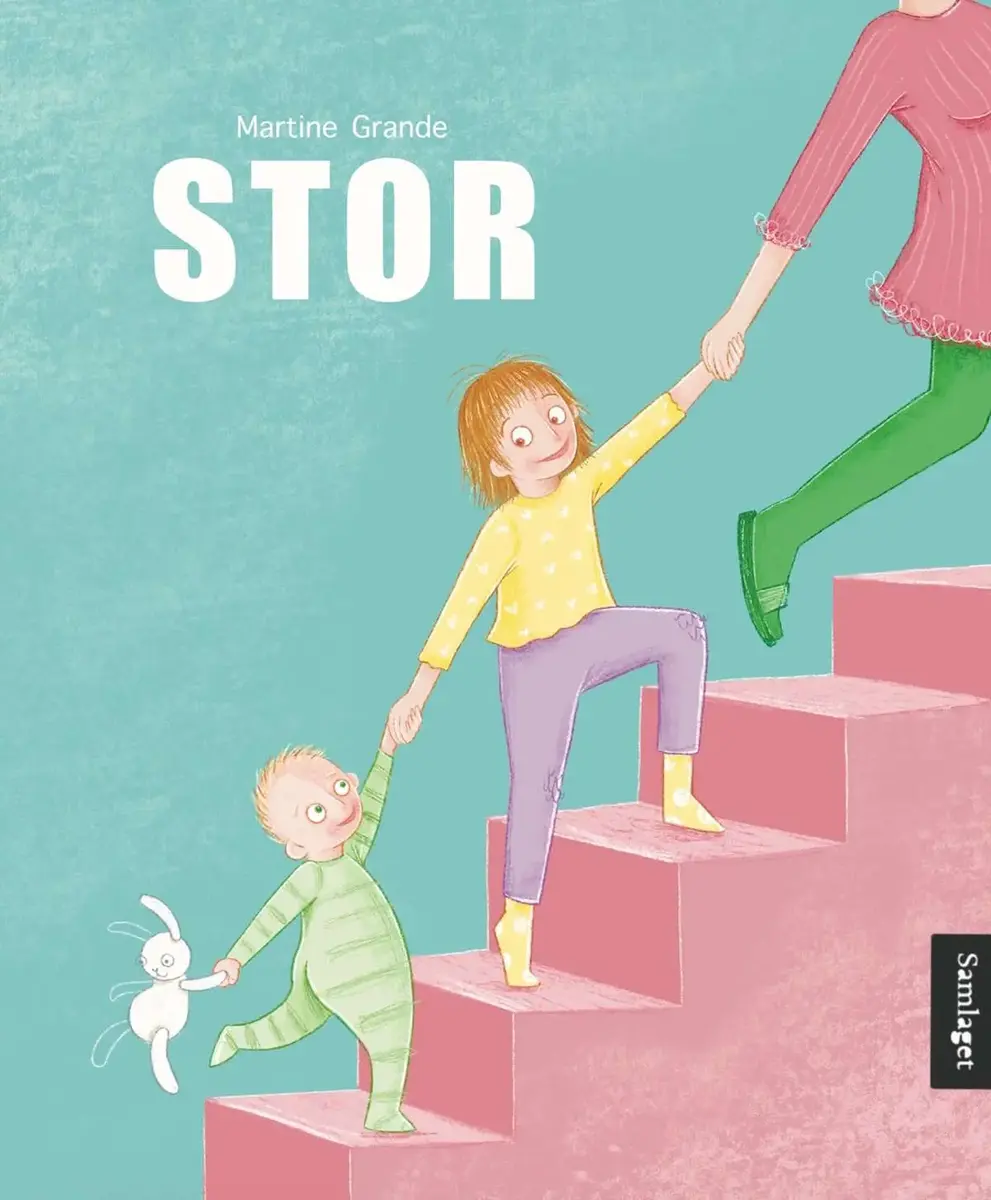 Bilde av bokomslaget til boka Stor av Martine Grande