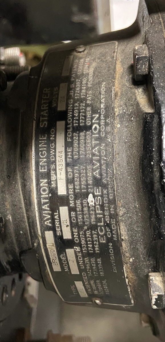 FlygmotorNohab Mercury My XXIV, uppskuren för instruktionsändamål. Vissa hjälpapparater saknas.