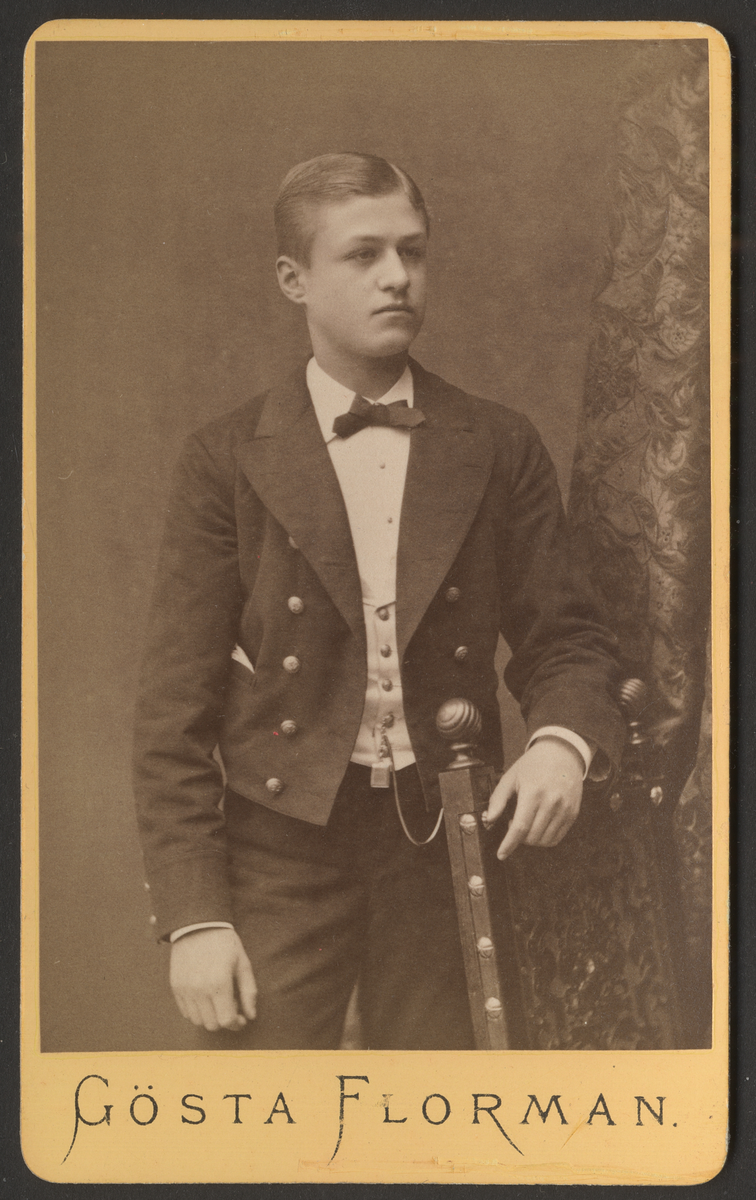 Johan Axel Börtzell ant.v. KSS 1882