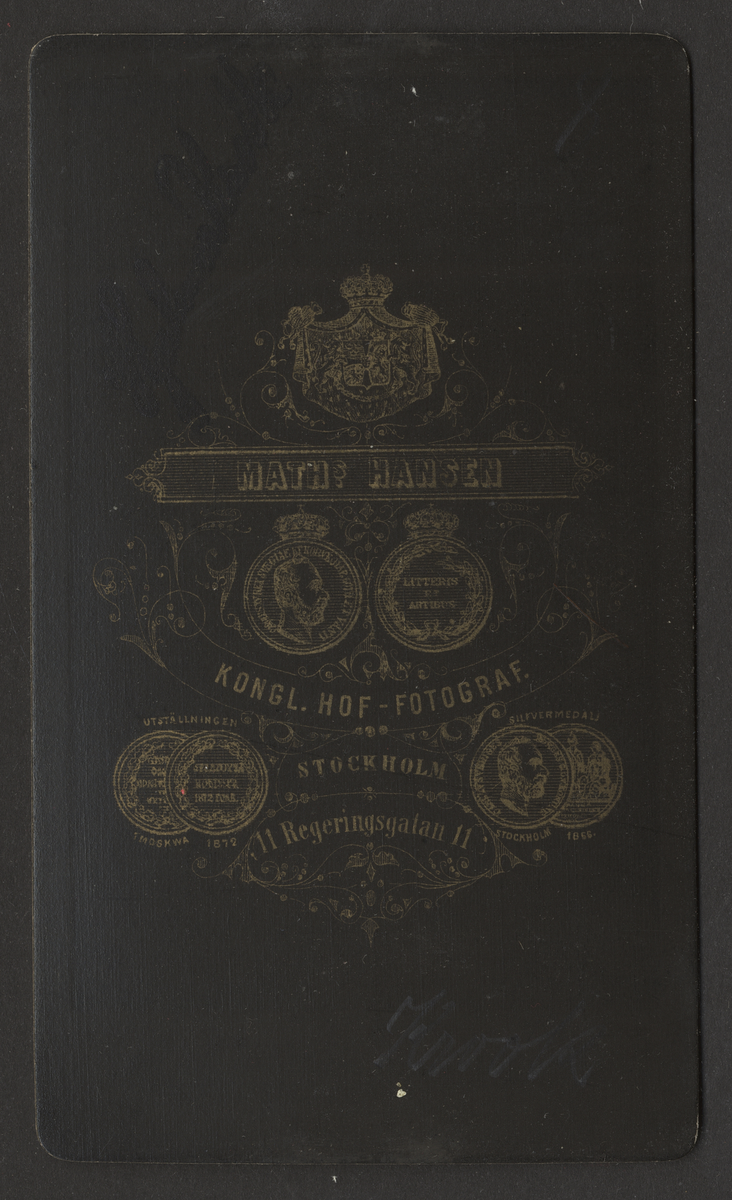 Hjalmar Johan Thomas Krook ant,v, KSS 1882