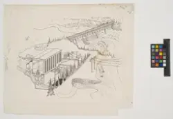 Utställning ArkDes samling, 2024-2025, Tema: Vattenbyggen