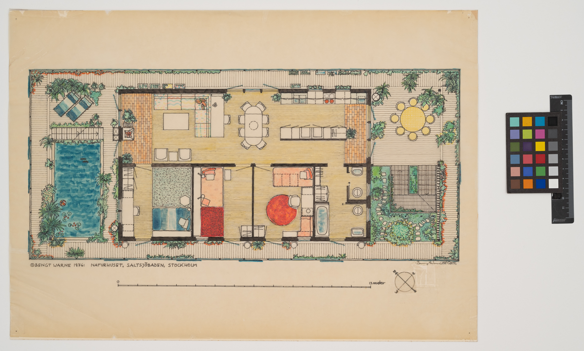 Naturhus​et.
Plan.