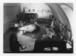 Arbete med tävlingsförslaget "Den okände politiske fången", 